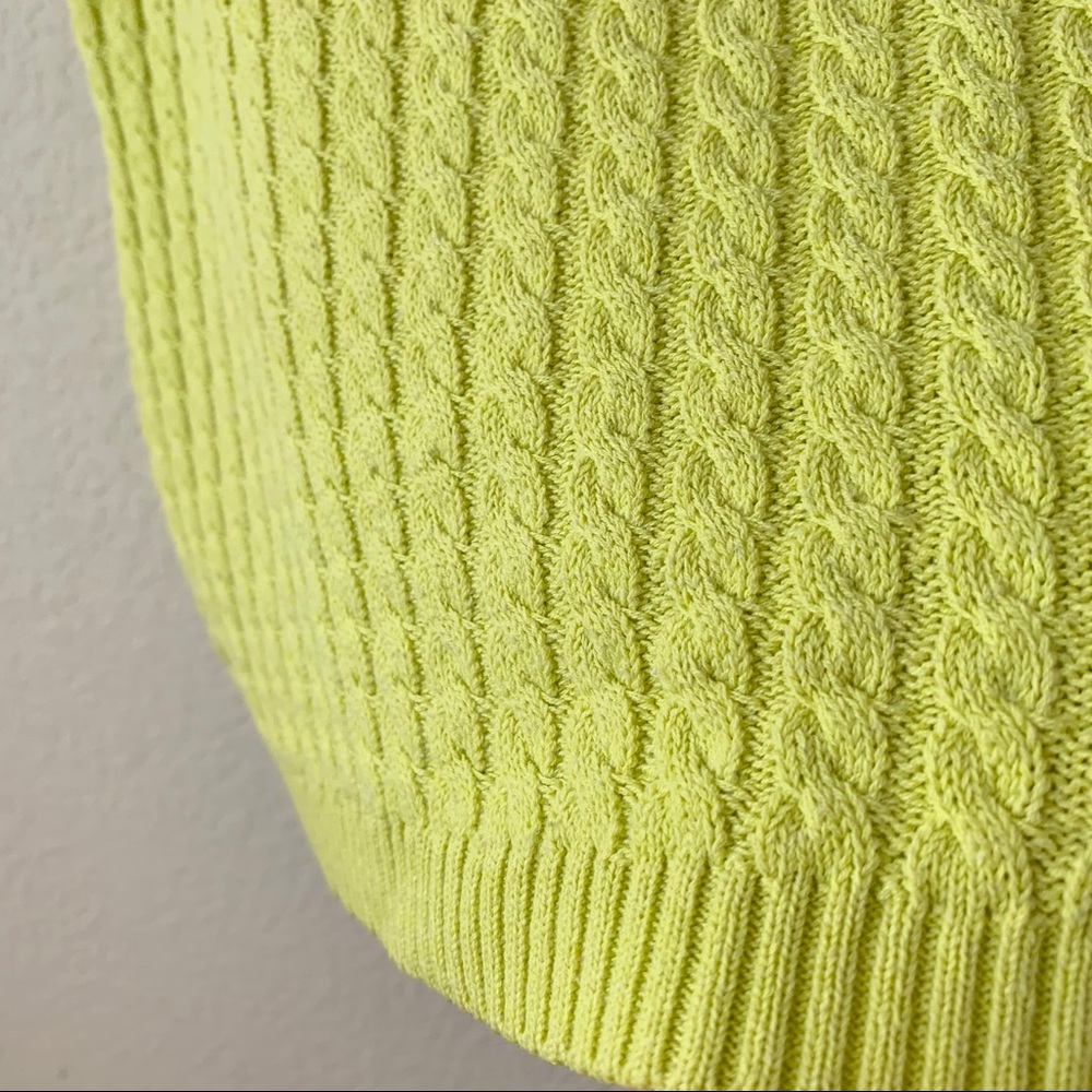 Bright cable knit top - Picture 14 of 14